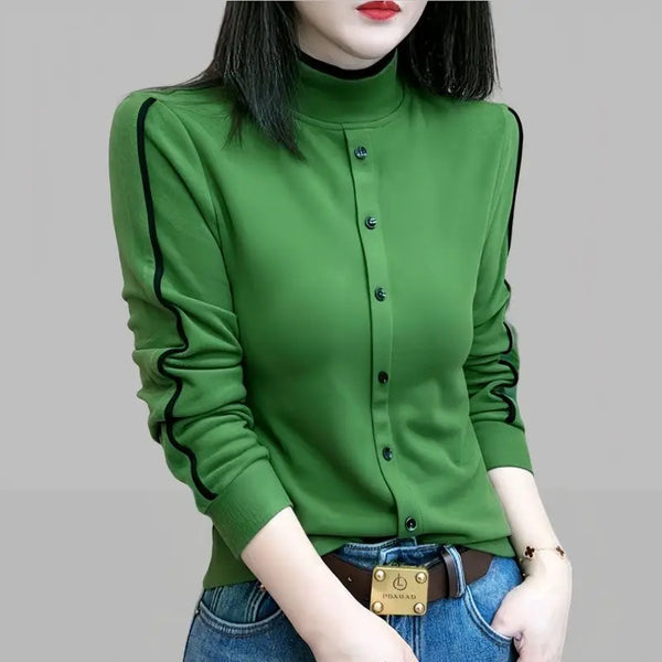 Double Sided German Velvet Base Shirt Autumn Winter